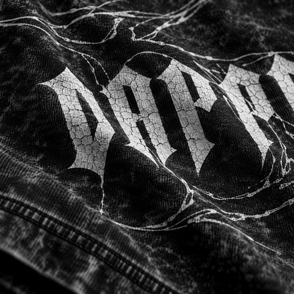 Dapper Signature Oversized Men Tee – Acid Black