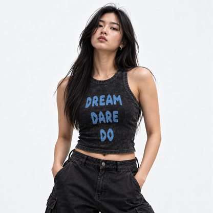 Snow Washed Women Tank Top