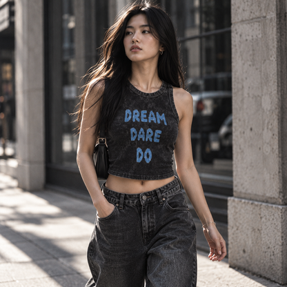 Snow Washed Women Tank Top