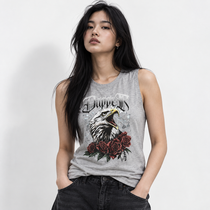 Women's Crewneck Eagle Tank Top