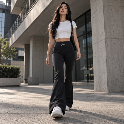 Women’s High Rise Flared Leggings