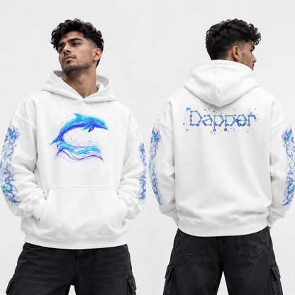 Oversize Fleeced Men Hoodie