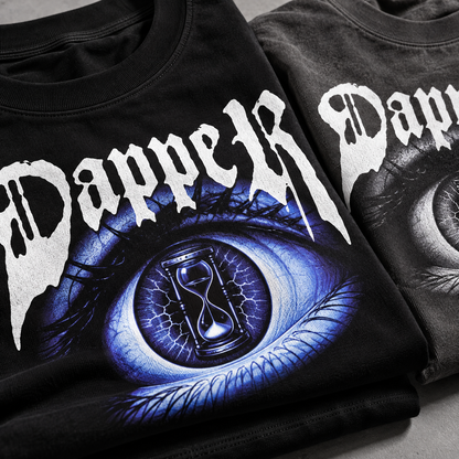Boxy Oversized T-Shirt Unisex Eye Design Gothic