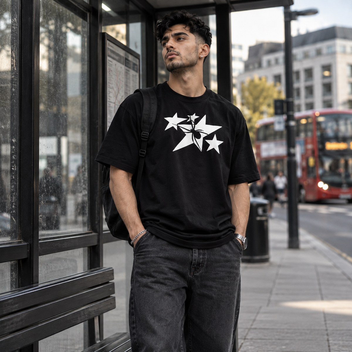 Essential Star Cotton Men T-Shirt