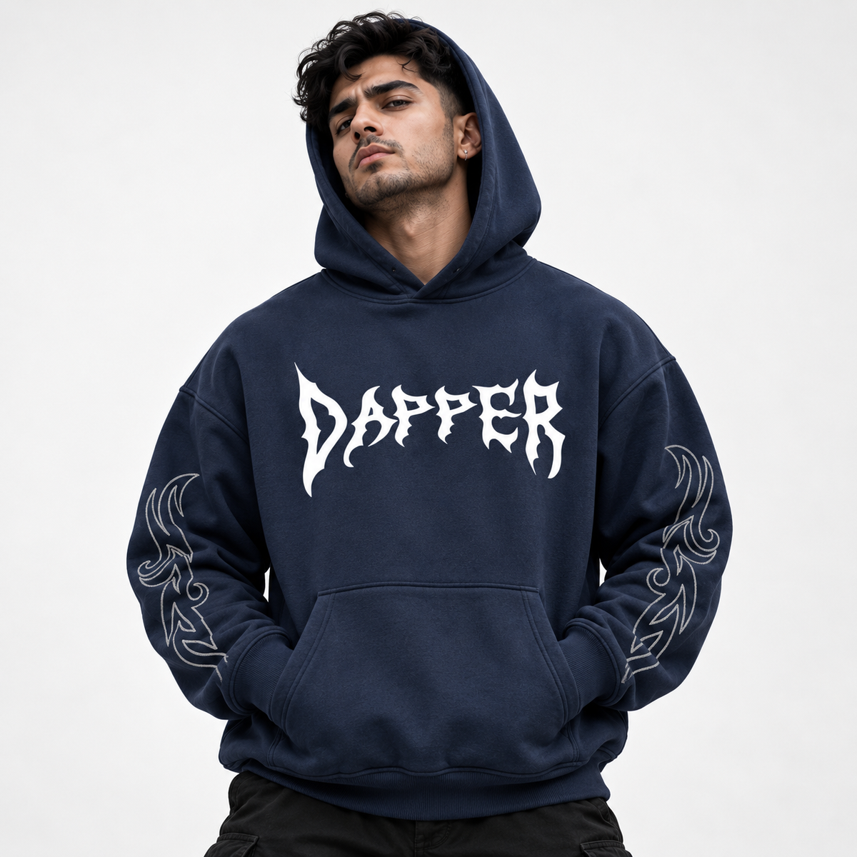 Oversize Fleeced Hoodie Streetwear Fashion Trending